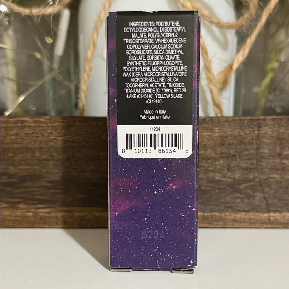 Half Magic Magic Drip Glitter Lip Gloss Y2K Cherub Pink Sparkle Vegan NIB